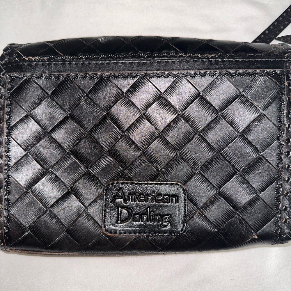 American Darling leather crossbody - Picture 2 of 4